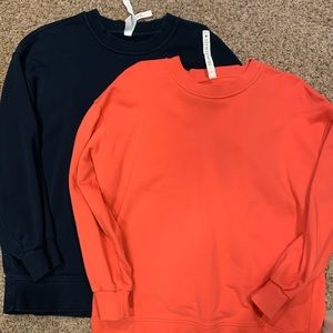 Lululemon Perfectly Oversized Crew, size 6.